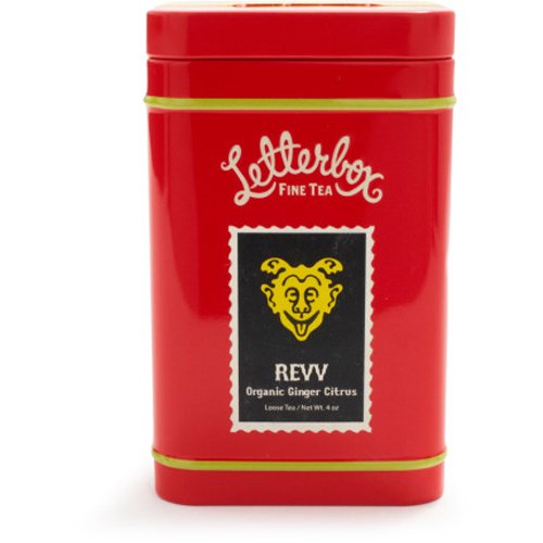 Letterbox Fine Tea Revv Organic Ginger Citrus Loose Tea