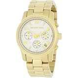 Michael Kors Womens MK5305 Gold Runway Mother-