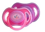 Produkt-Bild: Vital Baby 49715 (pink/lila) - Soft Touch Sauger - Silikon - 2 St&uuml;ck
