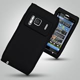 BRAND NEW NOKIA N8 SILICONE COVER CASE - BLACK SILICONE CASE - Mobile Phone Accessories By Oliviasphones'