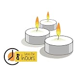 50 Long Burning Tea Lights (8 hours) from Light a Lantern