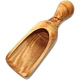 Naturally Med - Olive Wood Salt Scoop