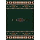 5X8 Rectangle Southwestern Emerald Navajo Persian Area Rugs