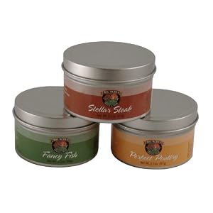 Big Acres Spices and Rubs, set of 3 Stellar Steak by Fajita Seasonings