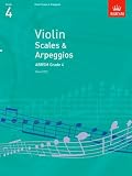 Violin Scales & Arpeggios, ABRSM Grade 4: from 2012 (ABRSM Scales & Arpeggios)