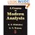 A Course of Modern Analysis