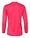 Custom Badger Womens B-Core Long Sleeve Performance Tees HOT CORAL WXL
