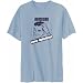 T-Shirt Mens Silver Gray 
