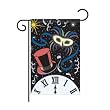 New Years Mid-Night Garden Flag