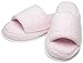 Aquis Essentials Chenille Slipper, Medium/Large, Lilac