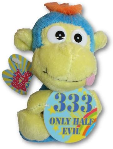 Bobbin Buddies Plush Novelty Toys - "333 Only Half Evil"