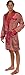 P.H. Men's Satin 3 Piece Gift Set - Robe, Boxers, and Slippers