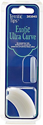 Terrific Tips Exotic Ultra Curve Natural Nail Tips