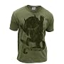 Junk Food Where the Wild Things Are Silhouette Military Green Adult T-shirt Tee