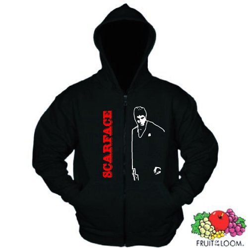 Produkt-Bild: TONY MONTANA SCARFACE MAFIA KAPUZENJACKE NEU EXCLUSIV