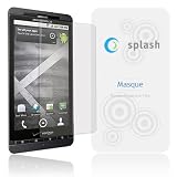 splash Masque Screen Protector Film Matte Clear (Anti-Glare) for Motorola Droid X (3-Pack)