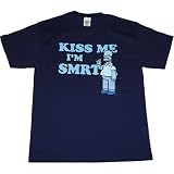 Simpsons Homer Kiss Me I'm Smrt Mens T-Shirt
