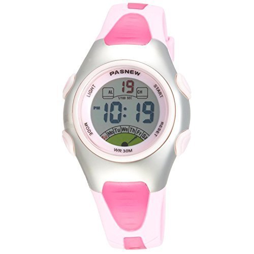 Pasnew fashion waterproof children boys girls digital s…