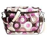 Coach Snaphead Signature Baby Diaper Messenger Bag Purse Tote 18377 Pink Multi Image