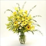Mello Yellow Flower Bouquet Mothers Day Flowers Birthday Gift Idea for Her - B001PHB9OI