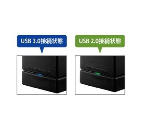 I-O DATA USB 3.0/2.0接続【家電対応】外付ハードディスク 3.0TB HDC-LA3.0