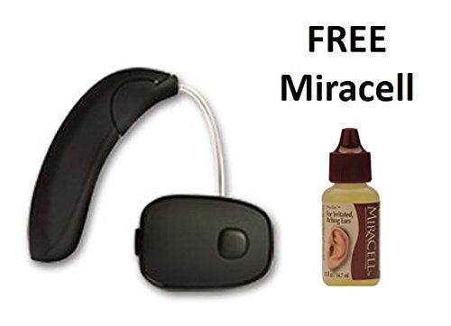 Choose your FREE Gift! Sound World Solutions CS10 Bluetooth Series Personal Sound Amplifier (RIGHT EAR, FREE .5oz Miracell)