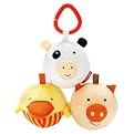 Skip Hop Funky Farmyard Animal Balls Trio