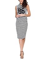 Tantra Vestido (Blanco / Negro)