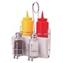Tablecraft Products Retro Condiment Caddy Set