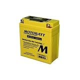 12 Volt 7 Ah MotoBatt MB5U Sealed Maintenance Free AGM Battery by MotoBatt