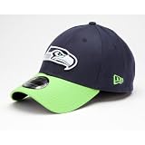 NFL Seattle Seahawks TD Classic 3930 Cap By New Era, Blue/Green, Medium/Large at Amazon.com