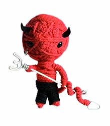 Scratch String Doll Gang Keychain (colors may vary)