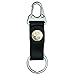 I Love My Pit Bull Belt Clip-On Carabiner Leather Fabric Keychain Key Ring