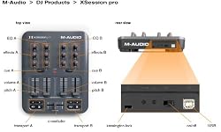 M-Audio X-Session Pro - USB MIDI DJ Mixer Controller