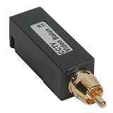 Impact Acoustics - Balun adapter - RCA (M) - UTP - black