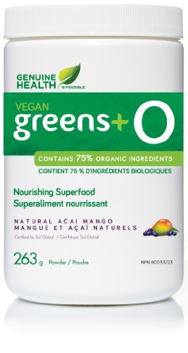 greens+ O Organic Vegan Acai Mango Flavour (263g) (greens plus o) Brand: Genuine Health