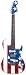 Fender Wayne Kramer Signature Strat&reg; Electric Guitar, Stars And Stripes, Rosewood Fretboard