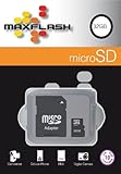 MaxFlash 32 GB Class 4 High Speed MicroSDHC Flash Memory Card - Retail Packaging w/ SD Adapter