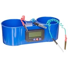 American Educational Blue Plastic Two Potato Clock, 8-1/2" Length x 3-1/2" Width x 2-3/4" Height