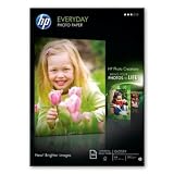HP - Everyday Photo Paper  - Papier Brillant - A4 (210 x 297 mm) - 200 g/m2 - 100 pc. - Q2510