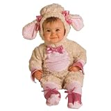 Children Costume Noah's Ark Infant Baby Girls Birthday Pink Animal Mary's Lucky Little Lamb Outfit