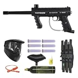 Tippmann 98 Custom Platinum Basic Series Paintball Gun Marker MEGA Set