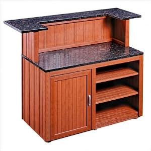50 Bar Height Table Finish: Coastal Gray by 