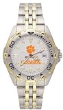 Clemson Tigers Paw All Star Watch with Stainless Steel Band - Men's