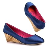 Produkt-Bild: Damen Schuhe, PUMPS, SATIN KEIL, 10581, Satin