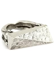 Low Luv by Erin Wasson Hammered Top Bone Sterling Silver Shank Ring