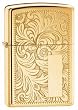 Zippo Venetian High Polish Brass Lighter 352B
