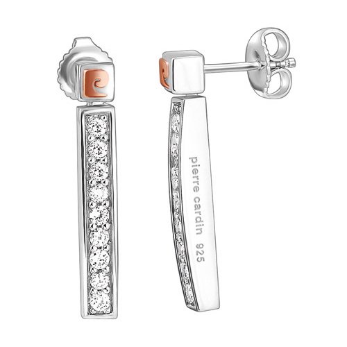 Pierre Cardin Damen-Ohrringe Impression 925 Sterling Silber PCER90216B000 Preisvergleich