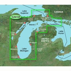 Garmin VUS016R - Lake Michigan - SD Card