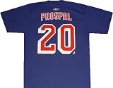 New York Rangers Vaclav Prospal Reebok Blue T Shirt